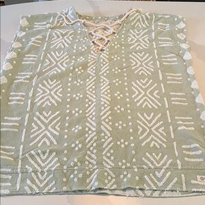 Sandcloud cover up sage green  100% organic cotton